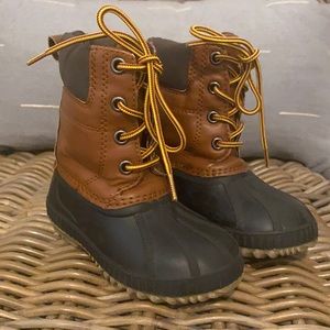 Baby Gap Duck Boots Toddler Size 7/8 Shoes